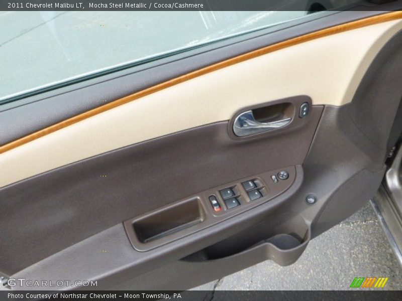Mocha Steel Metallic / Cocoa/Cashmere 2011 Chevrolet Malibu LT