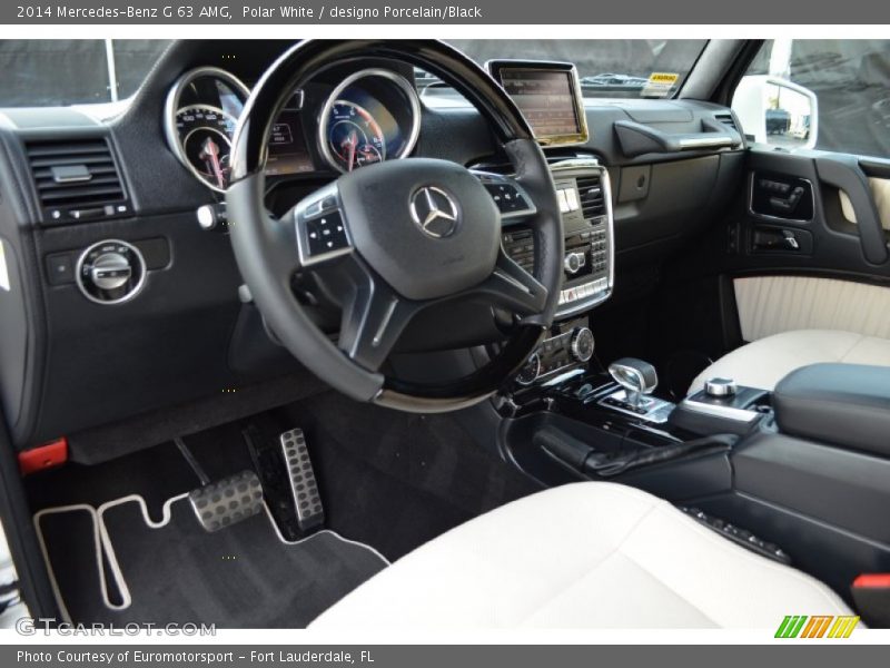  2014 G 63 AMG designo Porcelain/Black Interior
