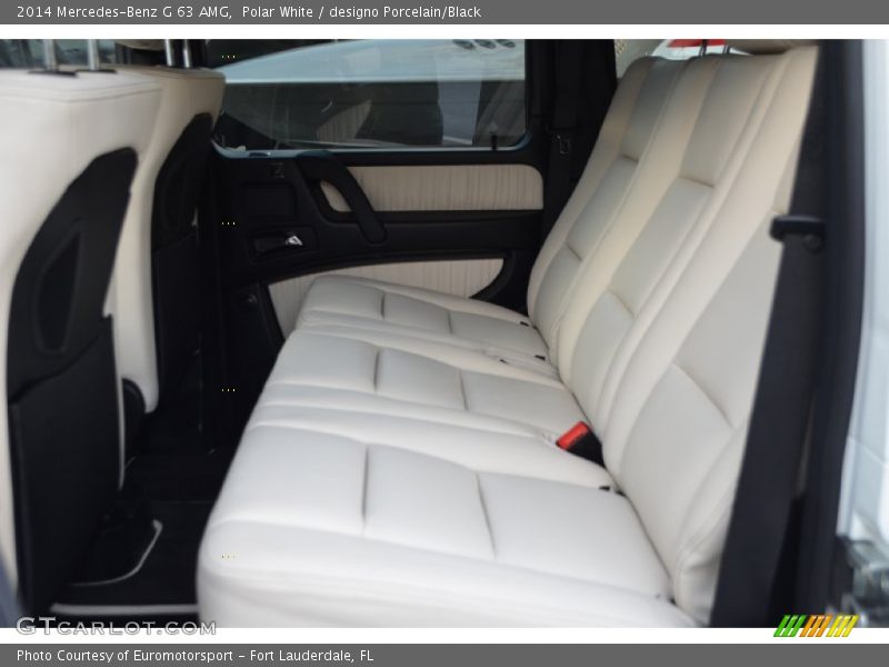 Rear Seat of 2014 G 63 AMG