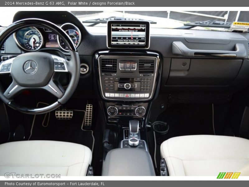 Dashboard of 2014 G 63 AMG