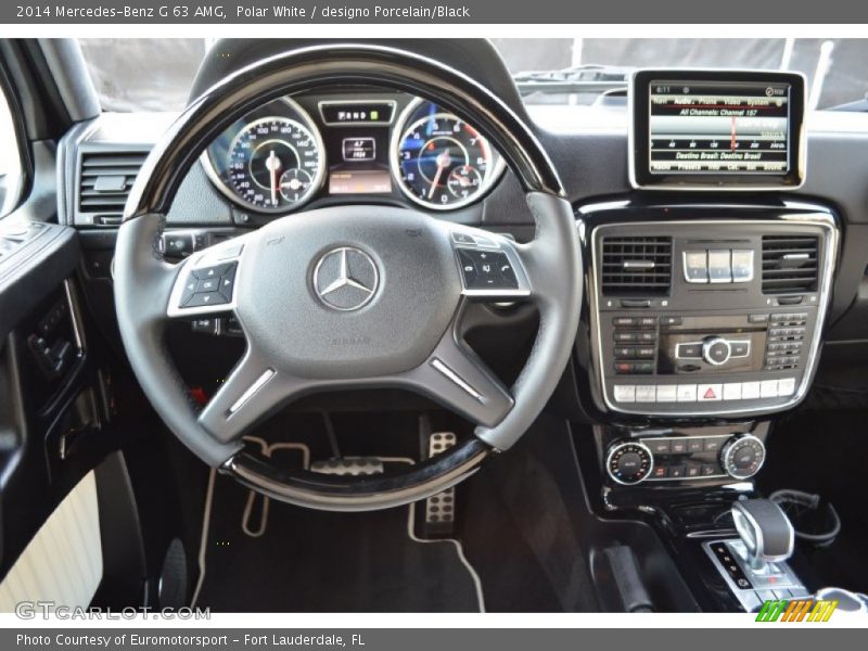 Dashboard of 2014 G 63 AMG