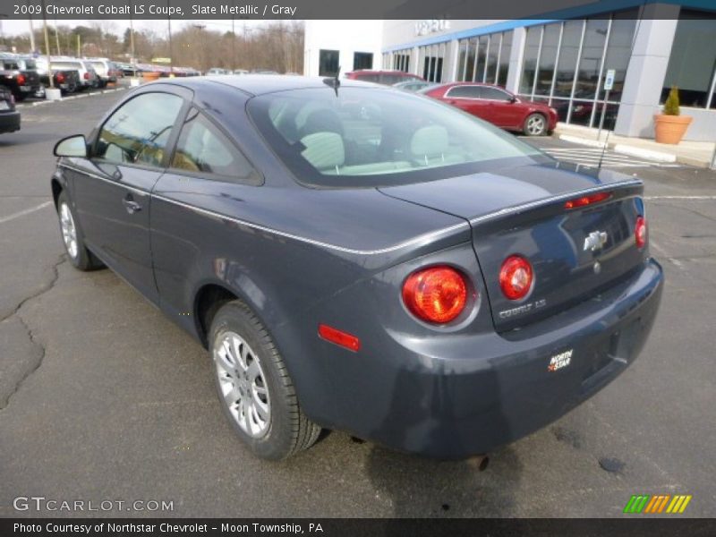 Slate Metallic / Gray 2009 Chevrolet Cobalt LS Coupe