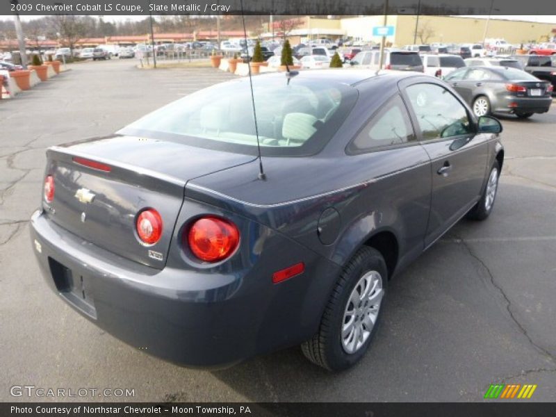 Slate Metallic / Gray 2009 Chevrolet Cobalt LS Coupe