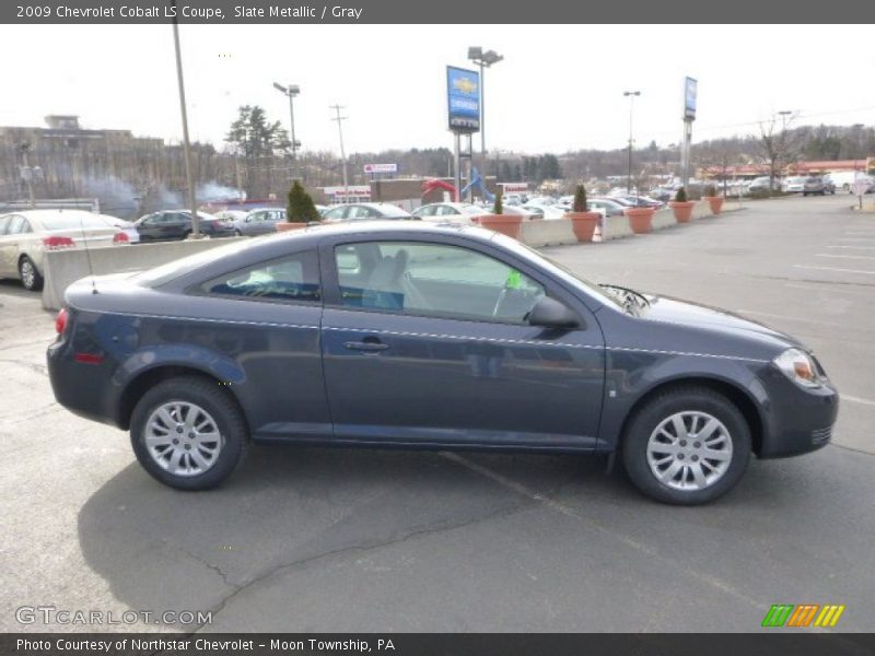 Slate Metallic / Gray 2009 Chevrolet Cobalt LS Coupe