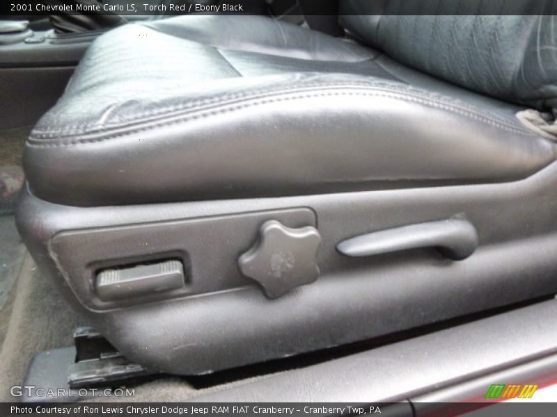 Torch Red / Ebony Black 2001 Chevrolet Monte Carlo LS