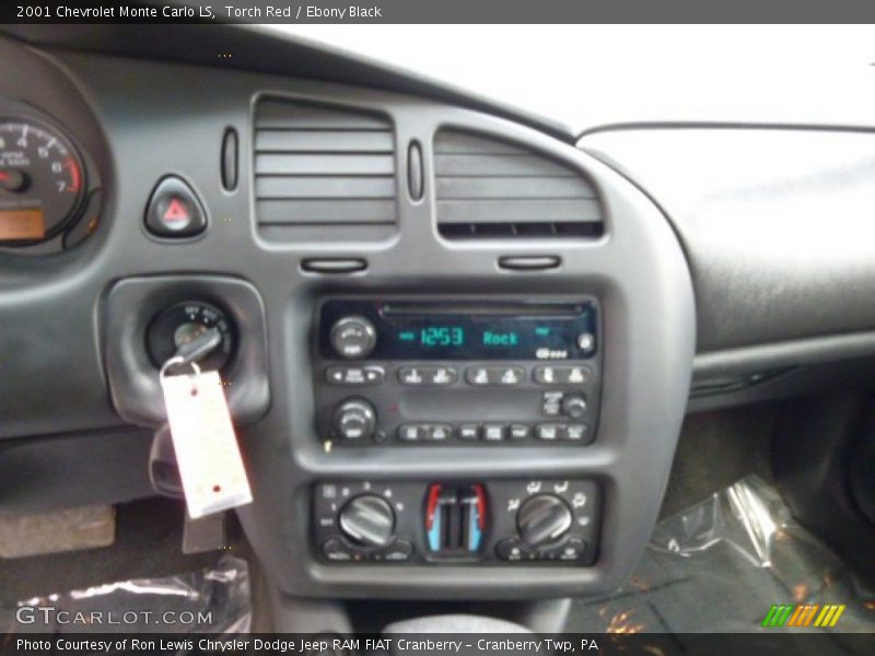 Torch Red / Ebony Black 2001 Chevrolet Monte Carlo LS