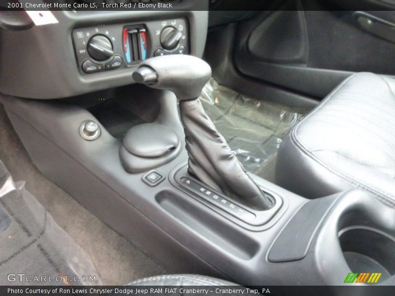 Torch Red / Ebony Black 2001 Chevrolet Monte Carlo LS