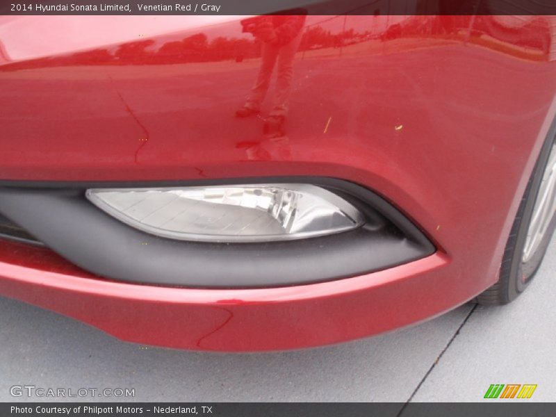 Venetian Red / Gray 2014 Hyundai Sonata Limited