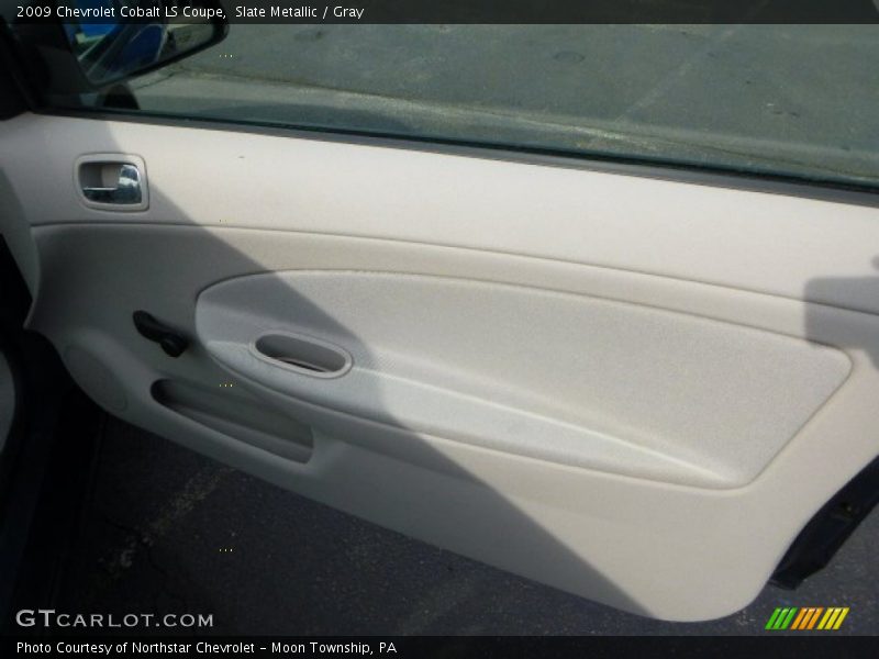 Slate Metallic / Gray 2009 Chevrolet Cobalt LS Coupe