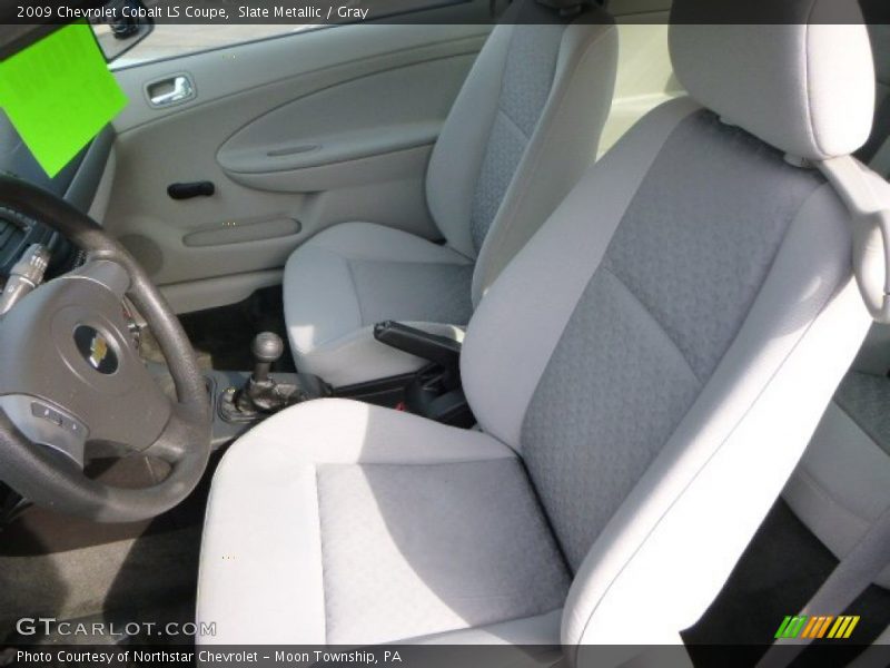 Slate Metallic / Gray 2009 Chevrolet Cobalt LS Coupe