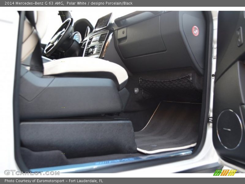 Polar White / designo Porcelain/Black 2014 Mercedes-Benz G 63 AMG