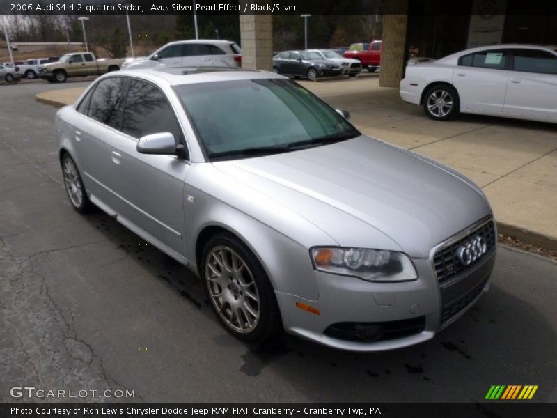 Avus Silver Pearl Effect / Black/Silver 2006 Audi S4 4.2 quattro Sedan