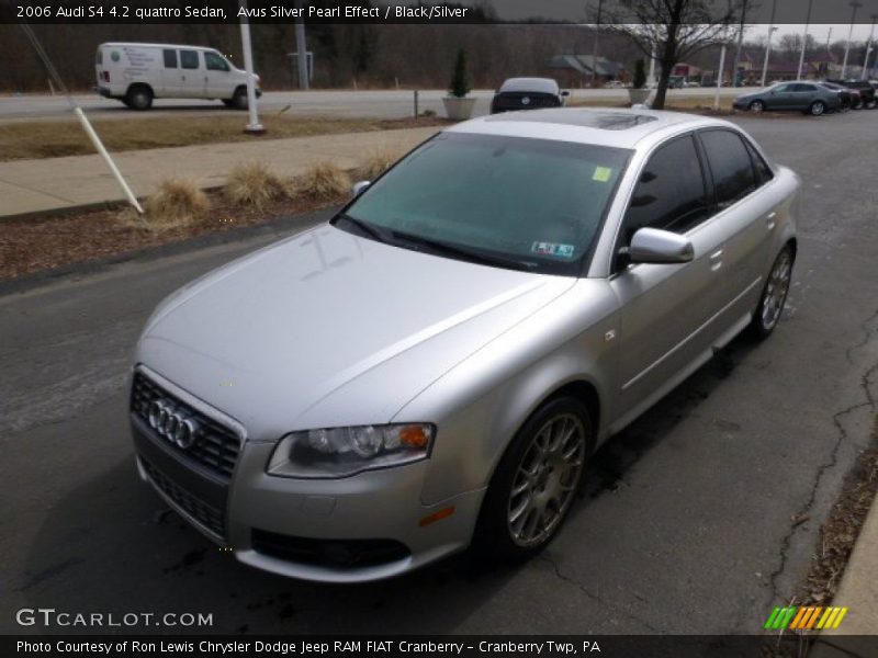 Avus Silver Pearl Effect / Black/Silver 2006 Audi S4 4.2 quattro Sedan