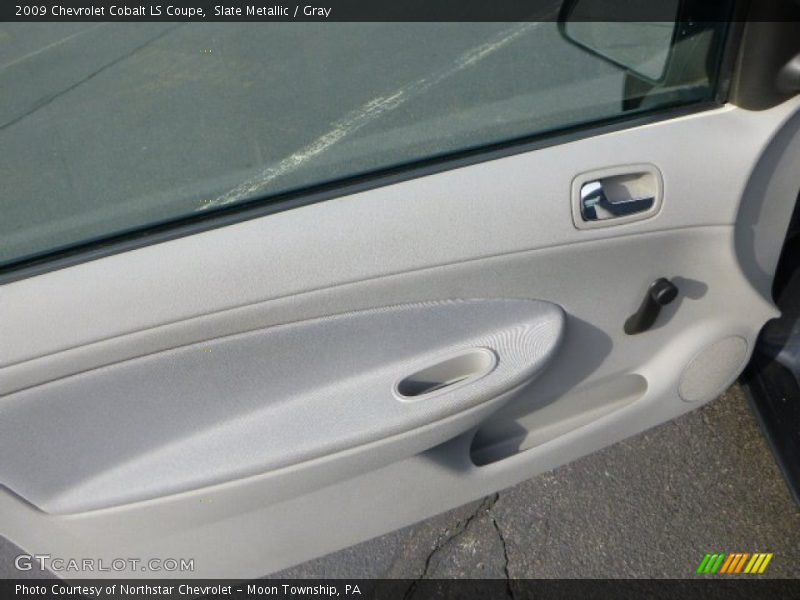 Slate Metallic / Gray 2009 Chevrolet Cobalt LS Coupe