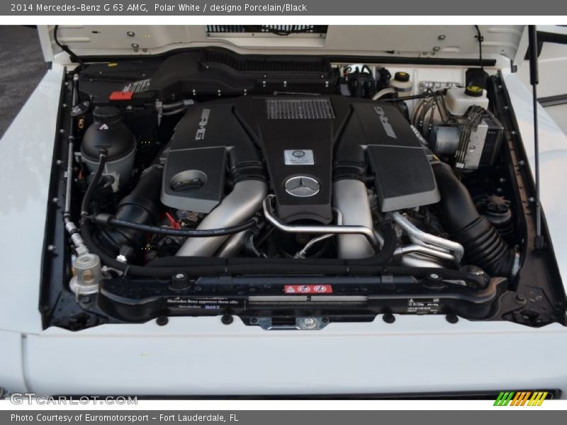  2014 G 63 AMG Engine - 5.5 Liter AMG biturbo DOHC 32-Valve VVT V8