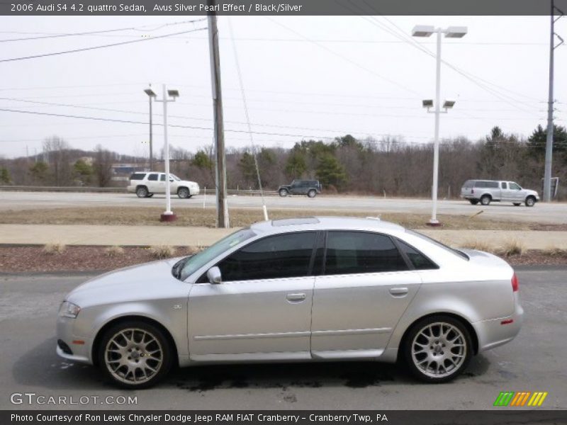 Avus Silver Pearl Effect / Black/Silver 2006 Audi S4 4.2 quattro Sedan