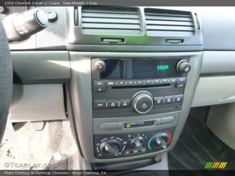 Slate Metallic / Gray 2009 Chevrolet Cobalt LS Coupe
