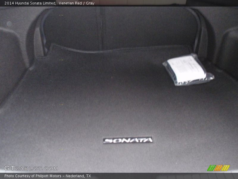Venetian Red / Gray 2014 Hyundai Sonata Limited