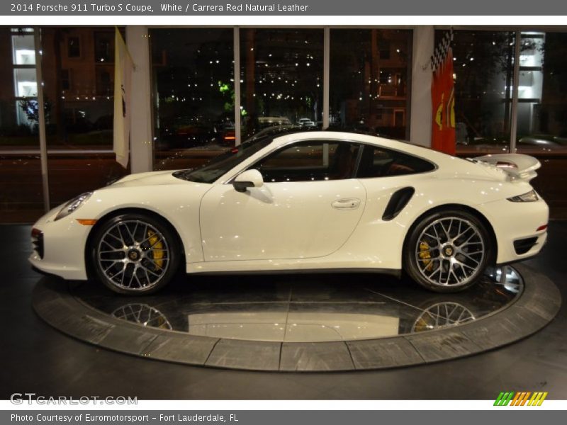  2014 911 Turbo S Coupe White