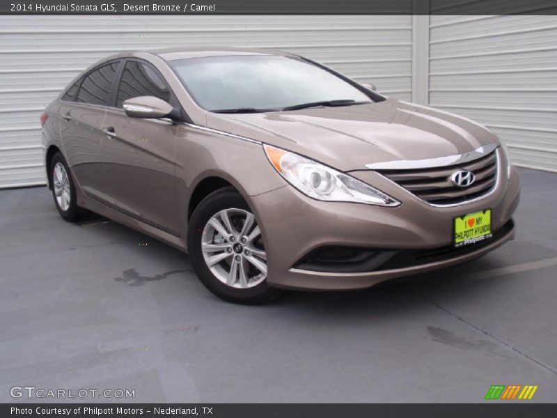 Desert Bronze / Camel 2014 Hyundai Sonata GLS
