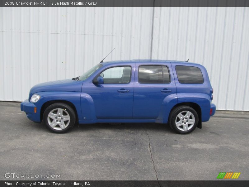 Blue Flash Metallic / Gray 2008 Chevrolet HHR LT