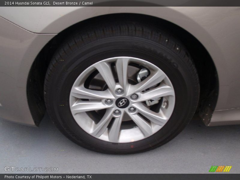 Desert Bronze / Camel 2014 Hyundai Sonata GLS