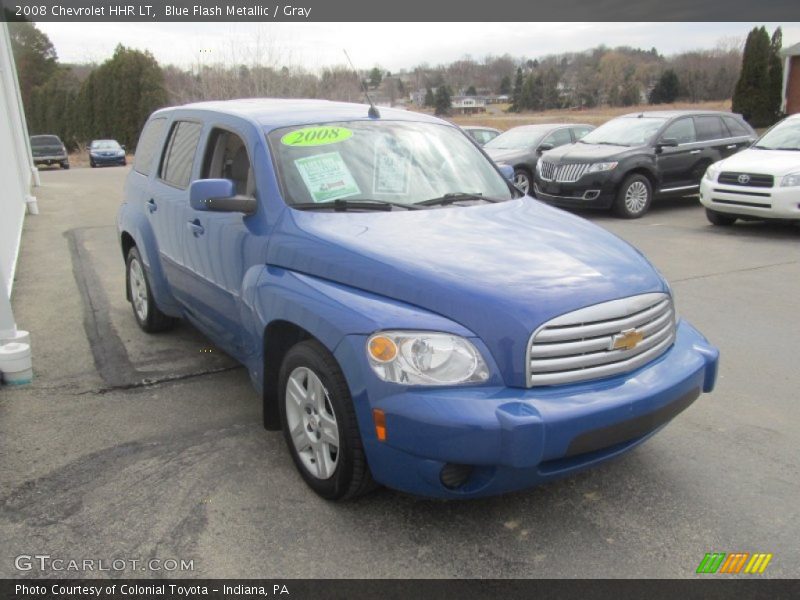 Blue Flash Metallic / Gray 2008 Chevrolet HHR LT