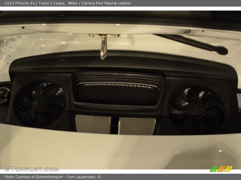  2014 911 Turbo S Coupe Engine - 3.8 Liter Twin VTG Turbocharged DFI DOHC 24-Valve VarioCam Plus Flat 6 Cylinder