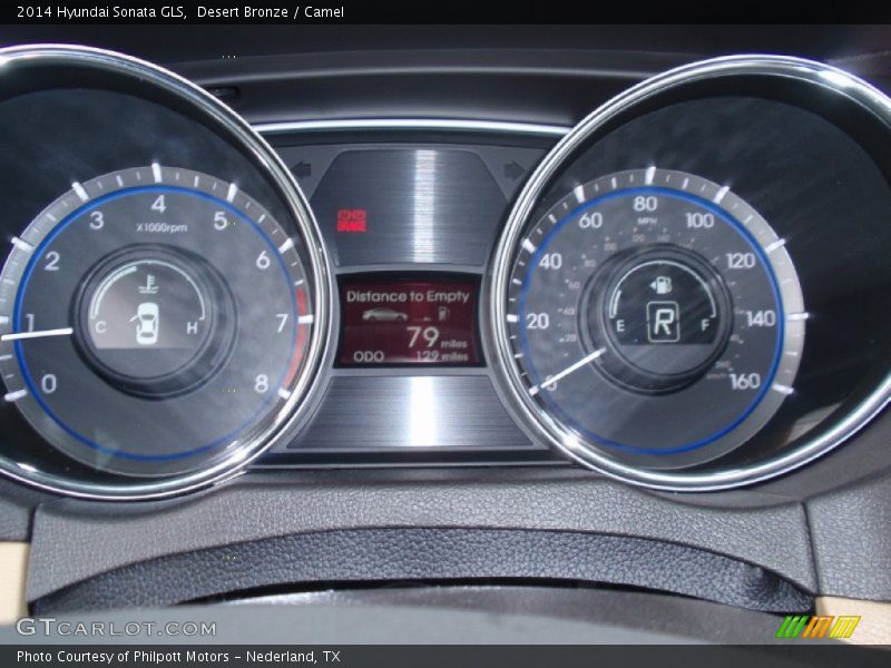 Desert Bronze / Camel 2014 Hyundai Sonata GLS