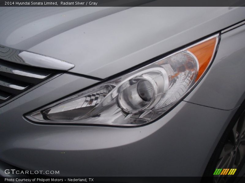 Radiant Silver / Gray 2014 Hyundai Sonata Limited