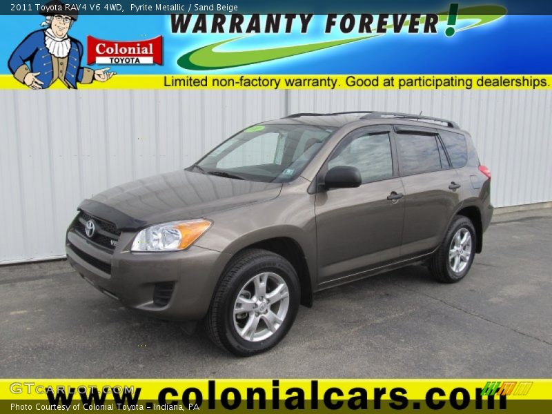Pyrite Metallic / Sand Beige 2011 Toyota RAV4 V6 4WD