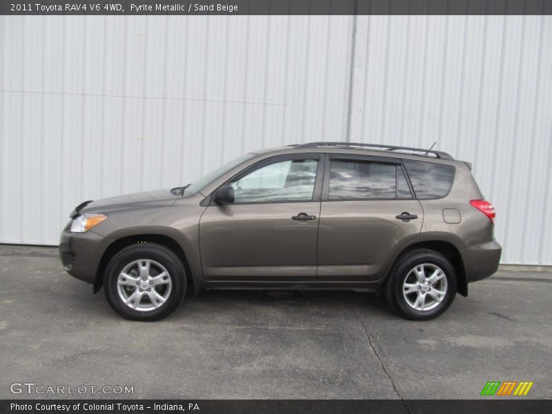 Pyrite Metallic / Sand Beige 2011 Toyota RAV4 V6 4WD