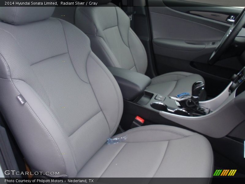 Radiant Silver / Gray 2014 Hyundai Sonata Limited