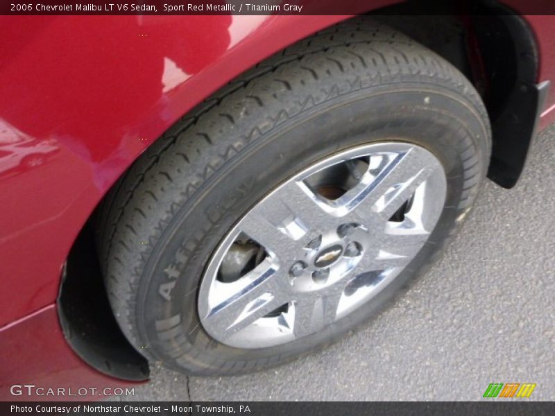 Sport Red Metallic / Titanium Gray 2006 Chevrolet Malibu LT V6 Sedan