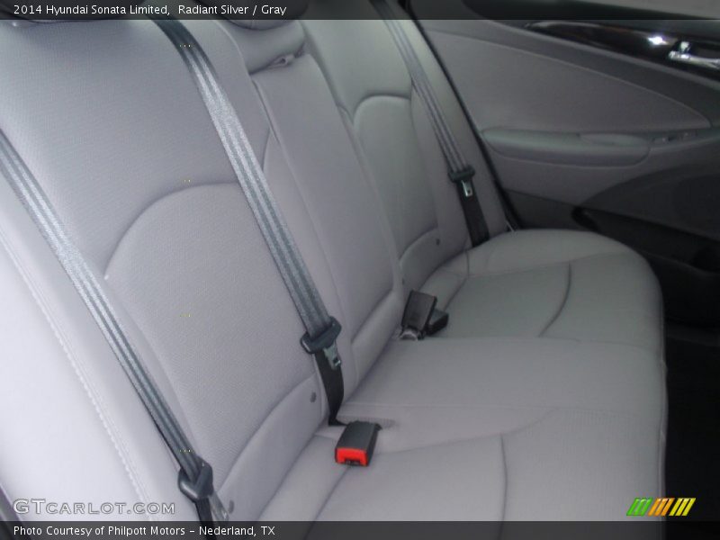 Radiant Silver / Gray 2014 Hyundai Sonata Limited
