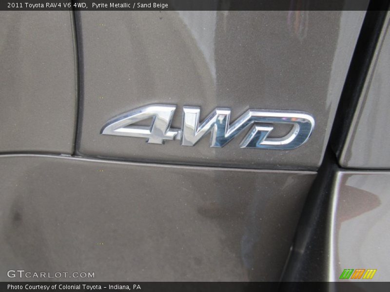 Pyrite Metallic / Sand Beige 2011 Toyota RAV4 V6 4WD