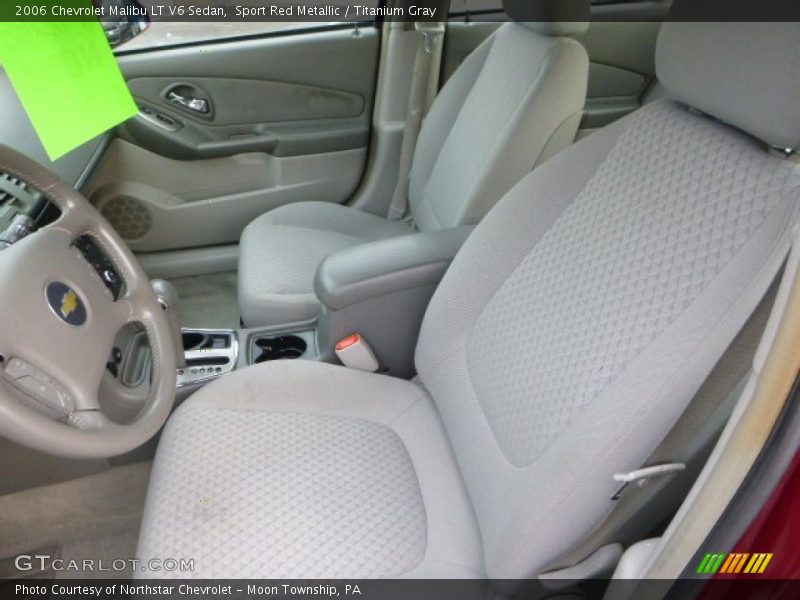 Sport Red Metallic / Titanium Gray 2006 Chevrolet Malibu LT V6 Sedan