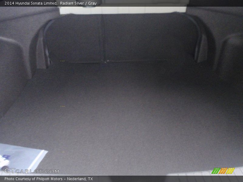 Radiant Silver / Gray 2014 Hyundai Sonata Limited