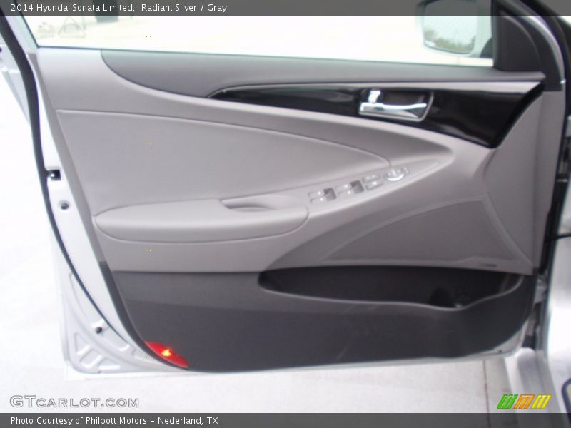 Radiant Silver / Gray 2014 Hyundai Sonata Limited