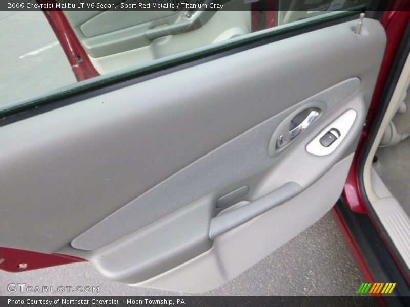 Sport Red Metallic / Titanium Gray 2006 Chevrolet Malibu LT V6 Sedan