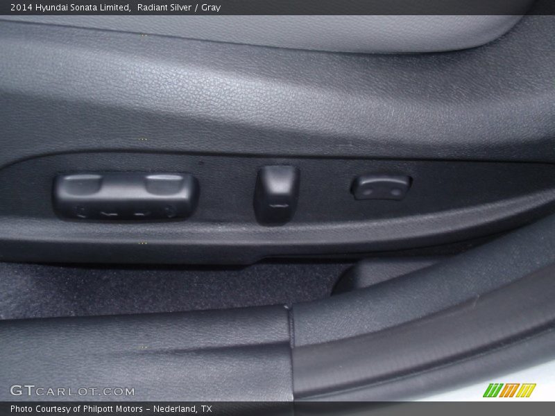 Radiant Silver / Gray 2014 Hyundai Sonata Limited