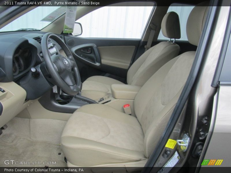 Pyrite Metallic / Sand Beige 2011 Toyota RAV4 V6 4WD