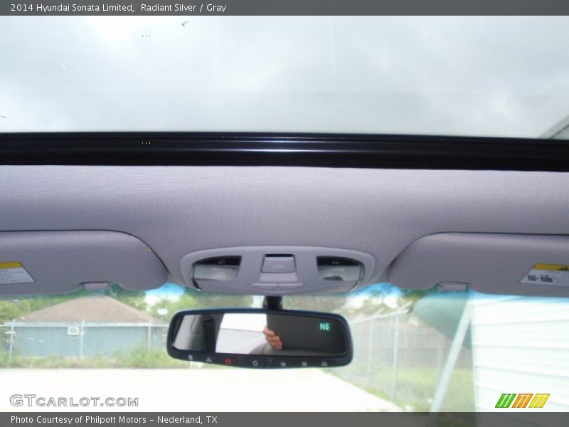 Radiant Silver / Gray 2014 Hyundai Sonata Limited