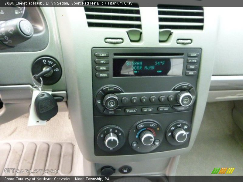 Sport Red Metallic / Titanium Gray 2006 Chevrolet Malibu LT V6 Sedan