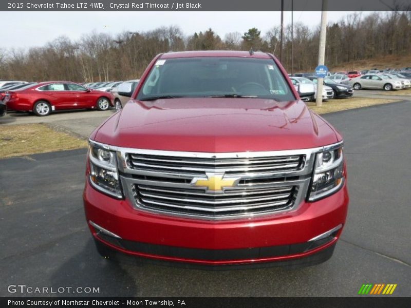 Crystal Red Tintcoat / Jet Black 2015 Chevrolet Tahoe LTZ 4WD
