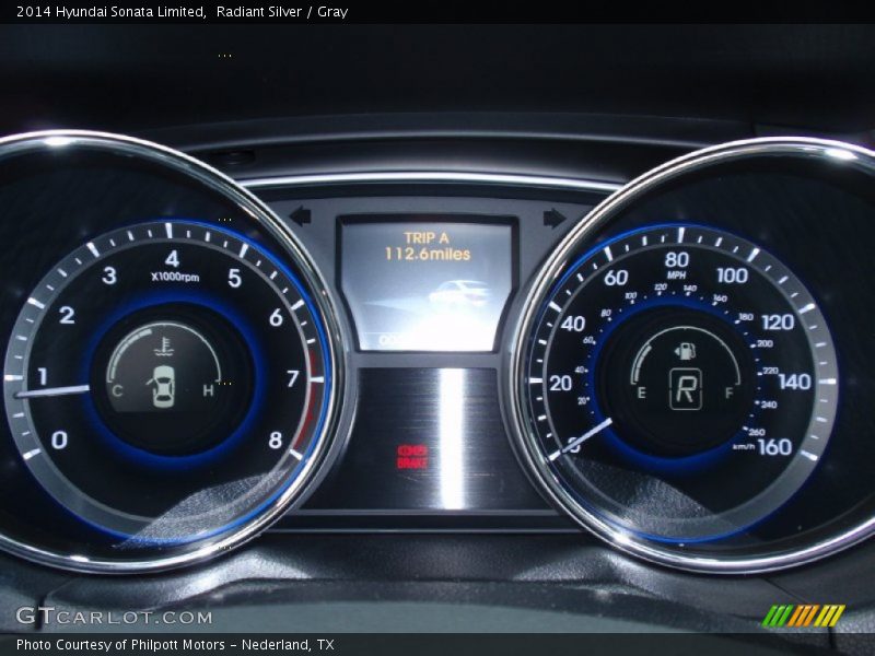 Radiant Silver / Gray 2014 Hyundai Sonata Limited