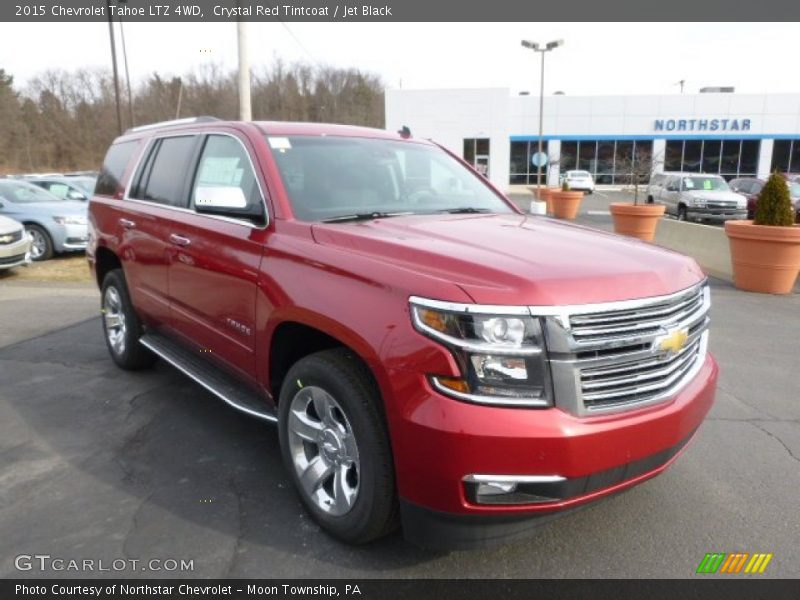 Crystal Red Tintcoat / Jet Black 2015 Chevrolet Tahoe LTZ 4WD