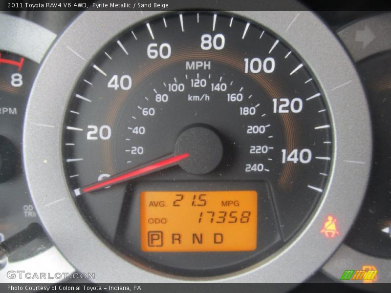Pyrite Metallic / Sand Beige 2011 Toyota RAV4 V6 4WD