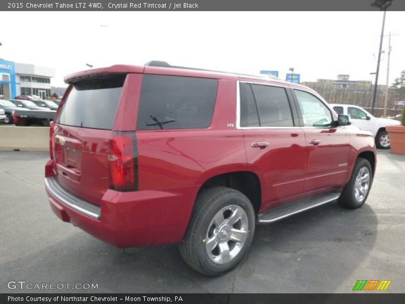 Crystal Red Tintcoat / Jet Black 2015 Chevrolet Tahoe LTZ 4WD
