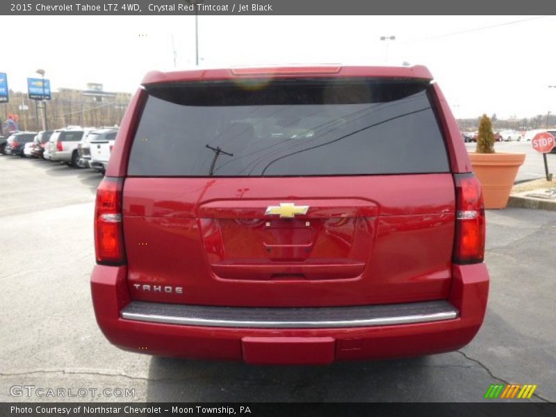 Crystal Red Tintcoat / Jet Black 2015 Chevrolet Tahoe LTZ 4WD